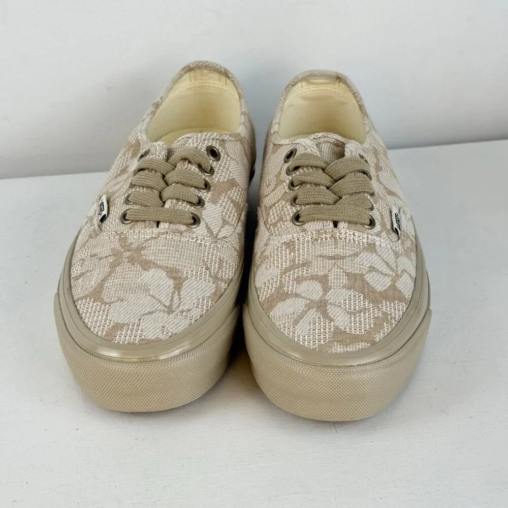 Men's 8.5, Women's 10 -Vans Authentic Reissue Mateo Floral Beige/Khaki - 507452